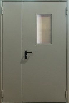 Дверь противопожарная ДПМ EI 60 1200*2100 со стеклом